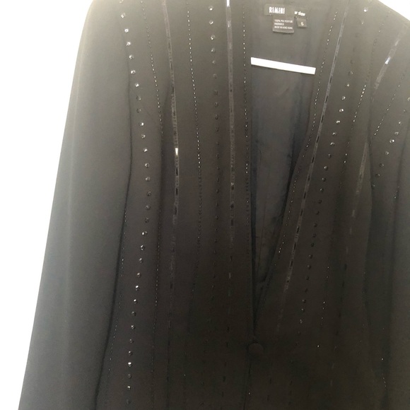 Rimini Ladies Blazer Front Beads Size 6 - Picture 5 of 9